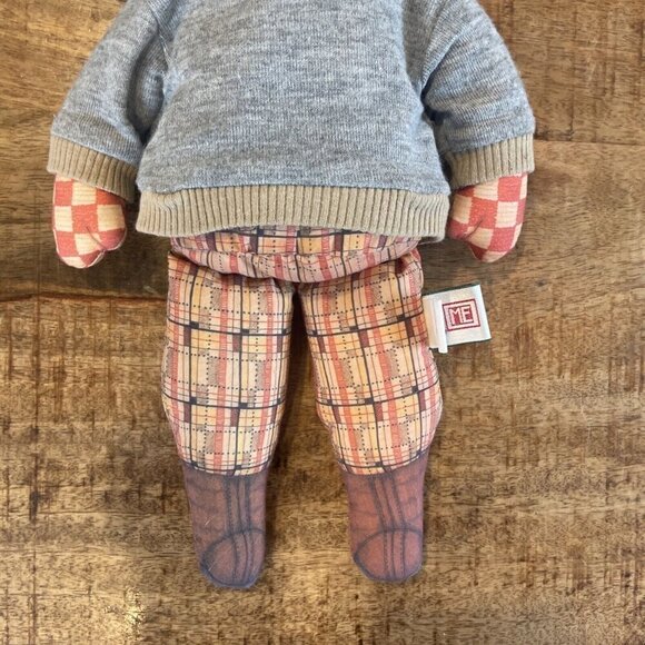 Mary Engelbreit Hallmark Ned Wonders Of Christmas 13" Cloth Fabric Doll 1992 - Picture 5 of 7